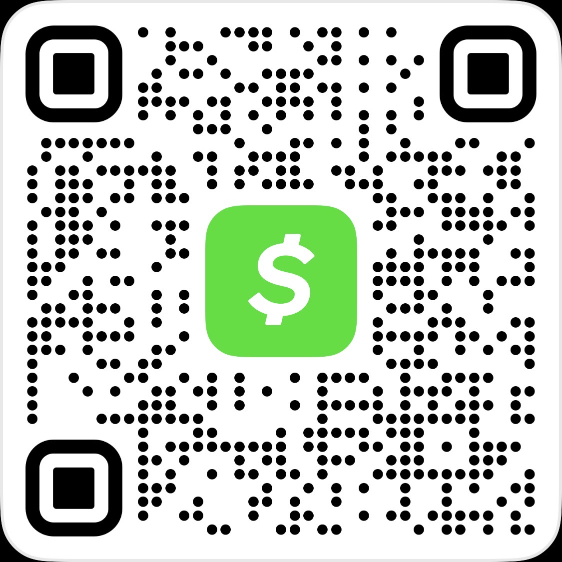 Cash App QR code for Keen Water